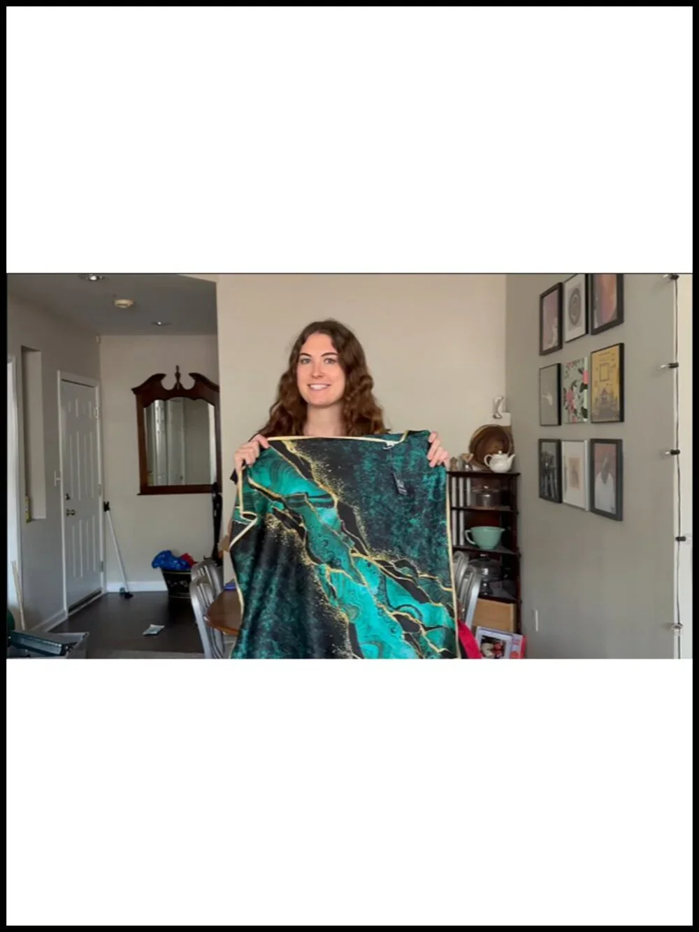 100% Pure Mulberry Silk Square Scarf 27x27 Lightweight Hair Headscarf